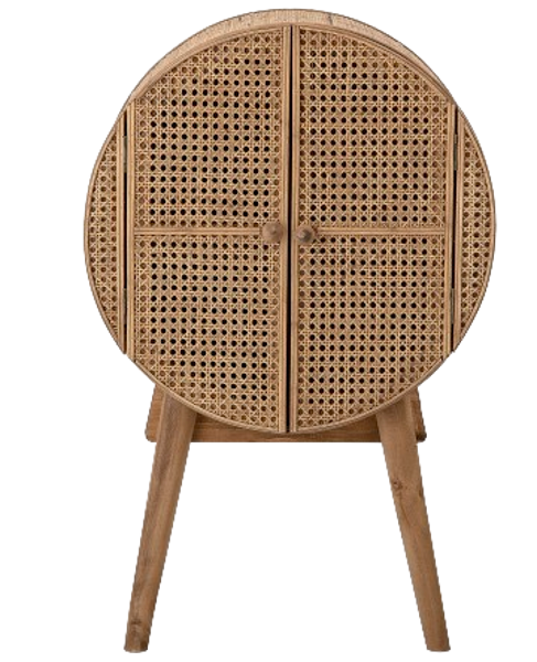 BLOOMINGVILLE Otto Cabinet, Nature, Rattan