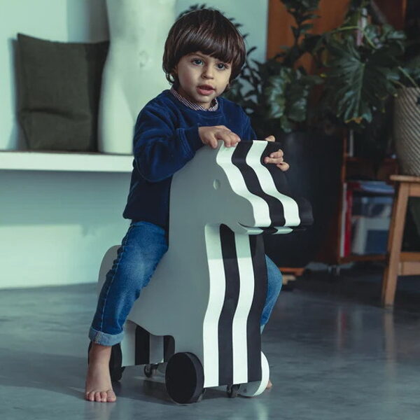 MOES PLAY Ride-On Toy ZEBRA