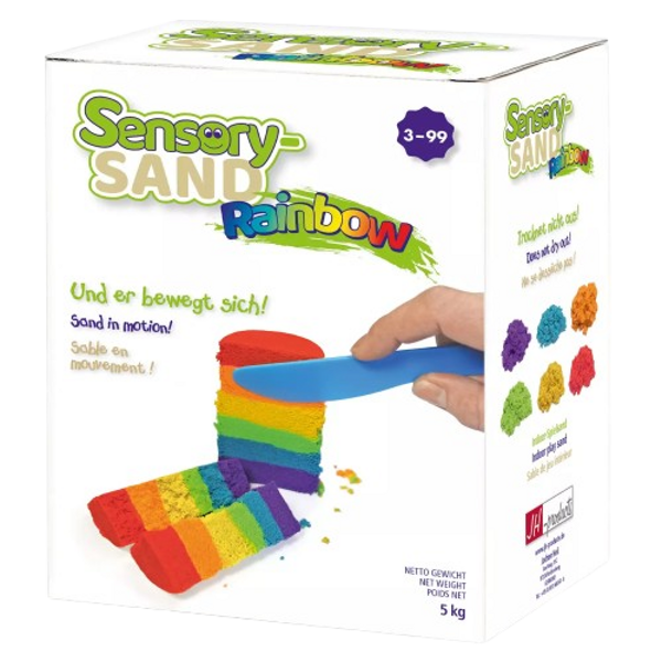 JH-PRODUCTS Sensorās smiltis RAINBOW 5 kg