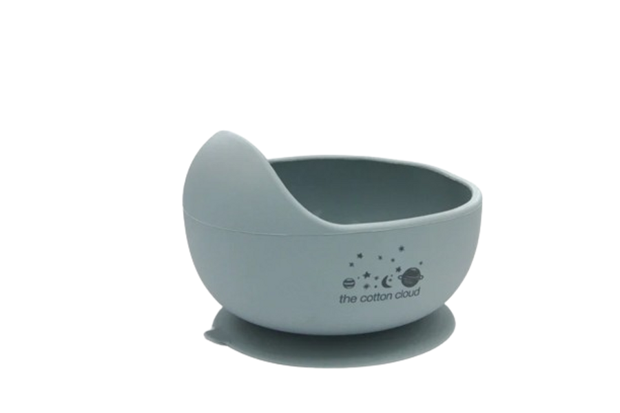 THE COTTON CLOUD Lili the Bear Silicone Feeding Bowl