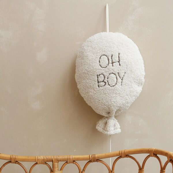 BABY LY sienas dekors | balona spilvens Oh Boy