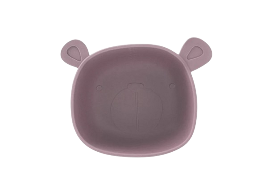 THE COTTON CLOUD Lili the Bear Silicone Feeding Bowl
