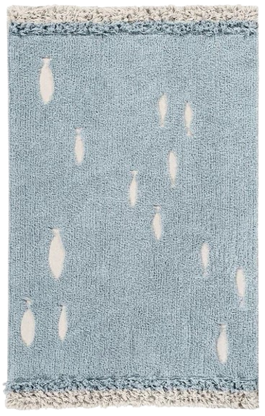 LORENA CANALS Tapis Lavable Ocean Shore, 120 x 190 cm